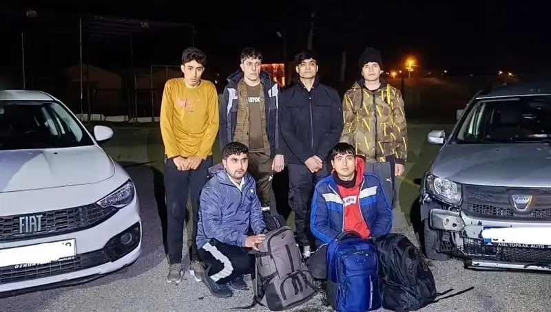 Tekirdağ'da Düzensiz Göçmen Avı: 6 Kişi Yakalandı!