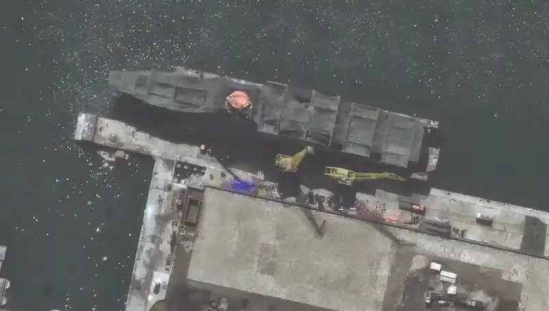 Kuzey Kore'nin En Büyük Savaş Gemisi Uydu Görüntülerinde Ortaya Çıktı