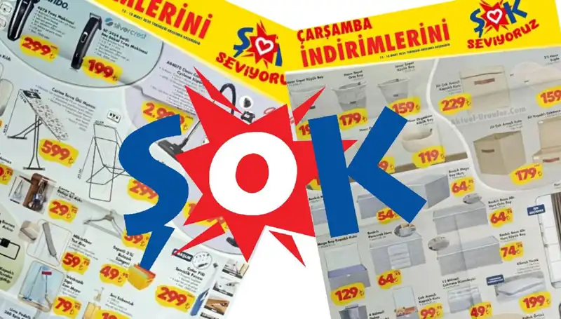 ŞOK Market'ten 12 Mart Aktüel Kataloğu: Temizlik Ürünlerinde Kaçırılmayacak Fırsatlar