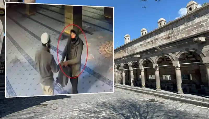 Tarihi Camide Hırsızlık Girişimi: Hırsız Çelik Kasayı Aşmayı Denedi