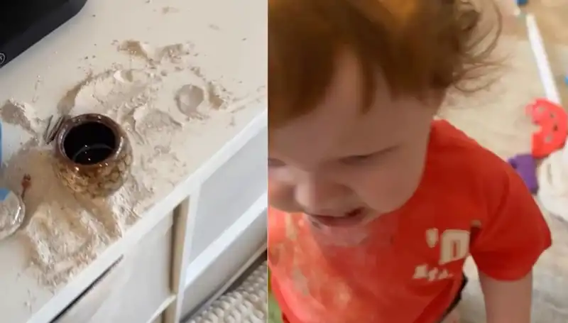 1 Yaşındaki Bebek, Dedesinin Hayatına Eğlenceli Bir Yüz Takip Etti