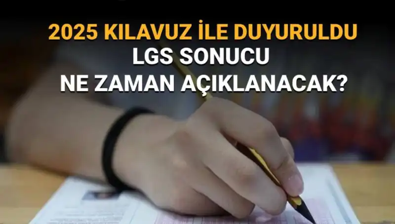 LGS 2025 Sonuçları için Bekleyiş Sürüyor: MEB Açıklama Yaptı