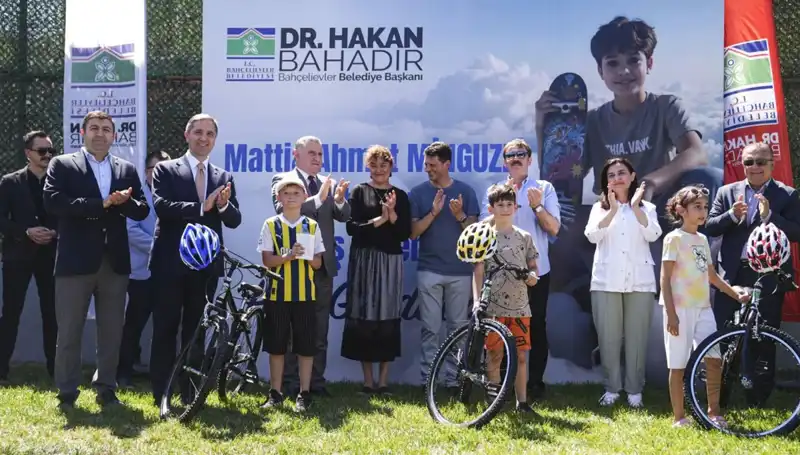 Bahçelievler'de Gençlerin Yeni Buluşma Noktası: Mattia Ahmet Minguzzi Skate Parkı Açıldı