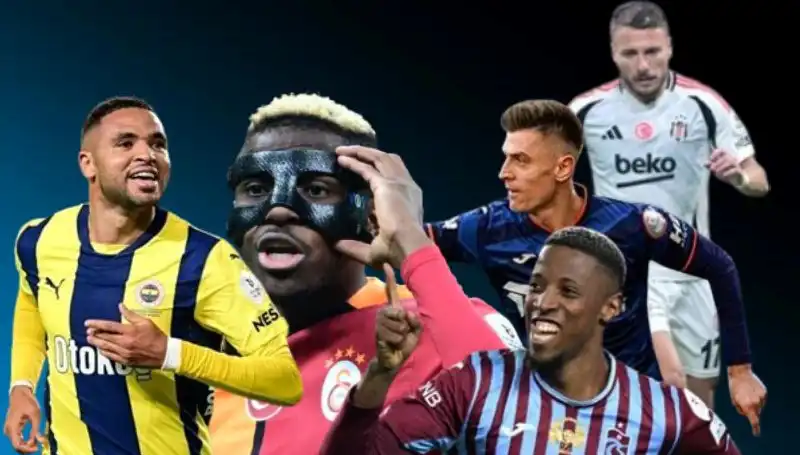 Süper Lig'de Gol Krallığında Rekabet Kızıştı: Osimhen Zirveye Koşuyor