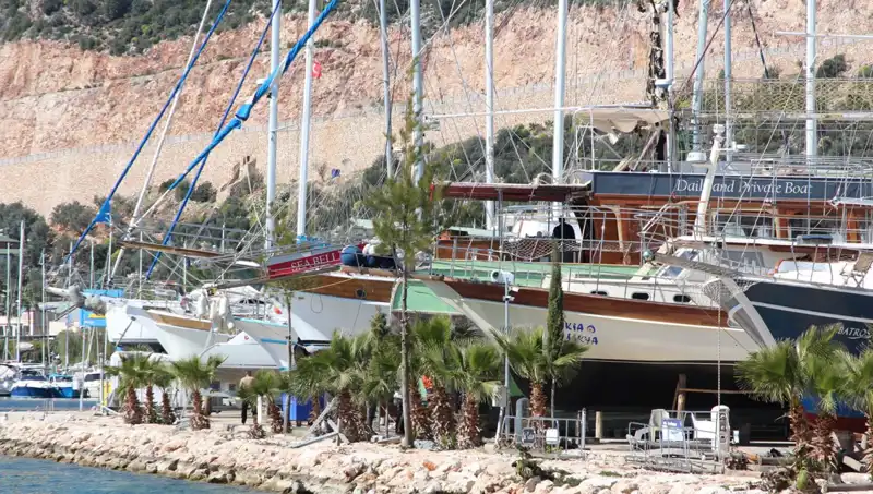 Kaş’ta Gezi Tekneleri Sezonun Açılışına Sayılı Günler Kaldı!