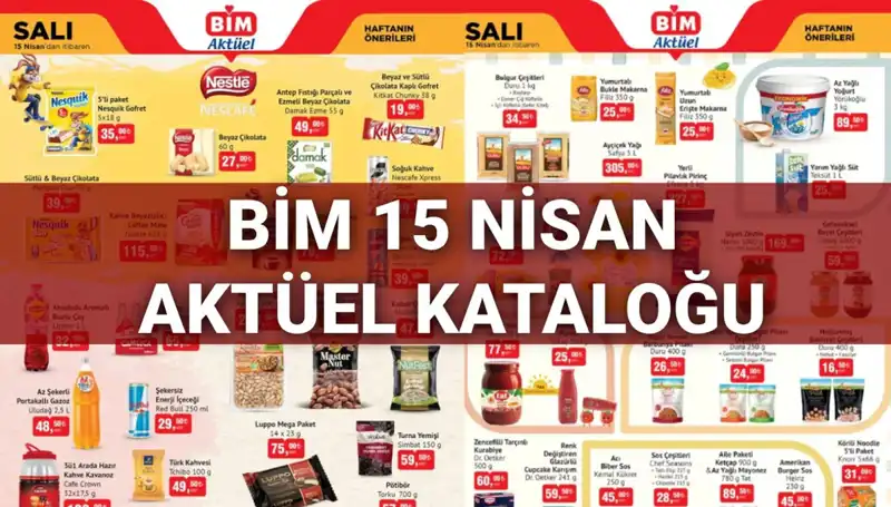 BİM 15 Nisan Kataloğunda Makyaj Ürünleriyle Alışveriş Keyfi Başlıyor
