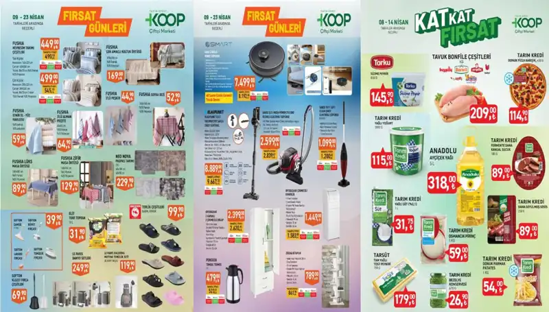 Tarım Kredi KOOP Marketleri’nden Nisan Ayında Kaçırılmayacak İndirimler!