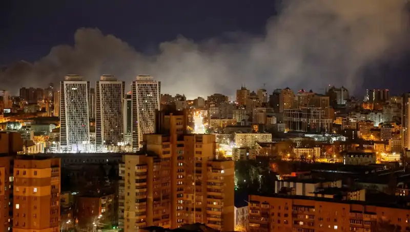 Ukrayna'nın Kalbinde Sarsıcı Anlar: Rusya Kiev'i Hedef Aldı