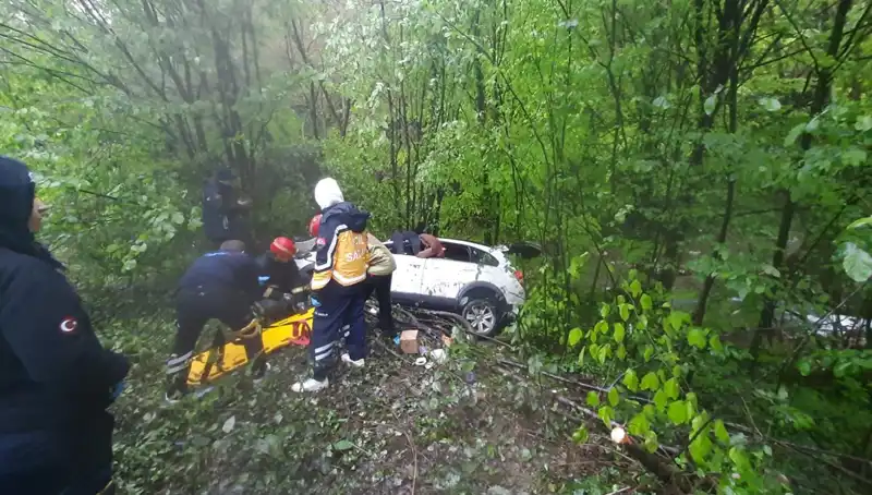 Direksiyon Hakimiyetini Kaybeden Araç Ormana Uçtu: Ölümcül Kaza