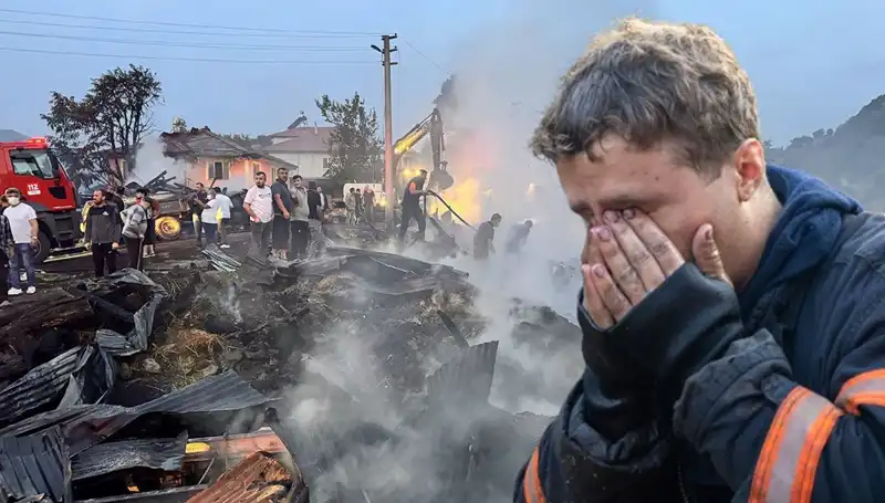 Çamyurdu Köyü Küle Döndü: Yangının Bıraktığı Yıkım Üzerine İ görülenler