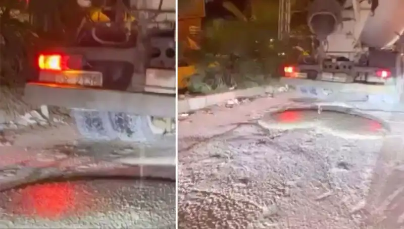 Yola Beton Döken Mikser Sürücüsüne Verilen Cezanın Ayrıntıları Açıklandı