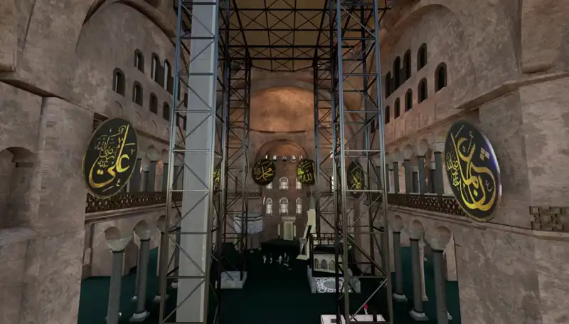 Ayasofya'da Tarihi Restorasyon Süreci Başladı: Kültürel Mirası Koruma Adımı