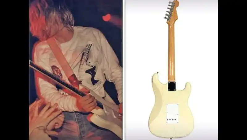 Kurt Cobain'in Efsanevi Gitarı Satışa Çıktı: Rekor Fiyatlarla Açık Artırma