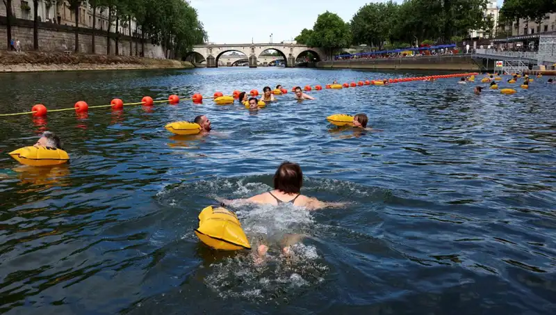 Paris’te Tarihi Bir Adım: Seine Nehri Artık Halk İçin Açık!